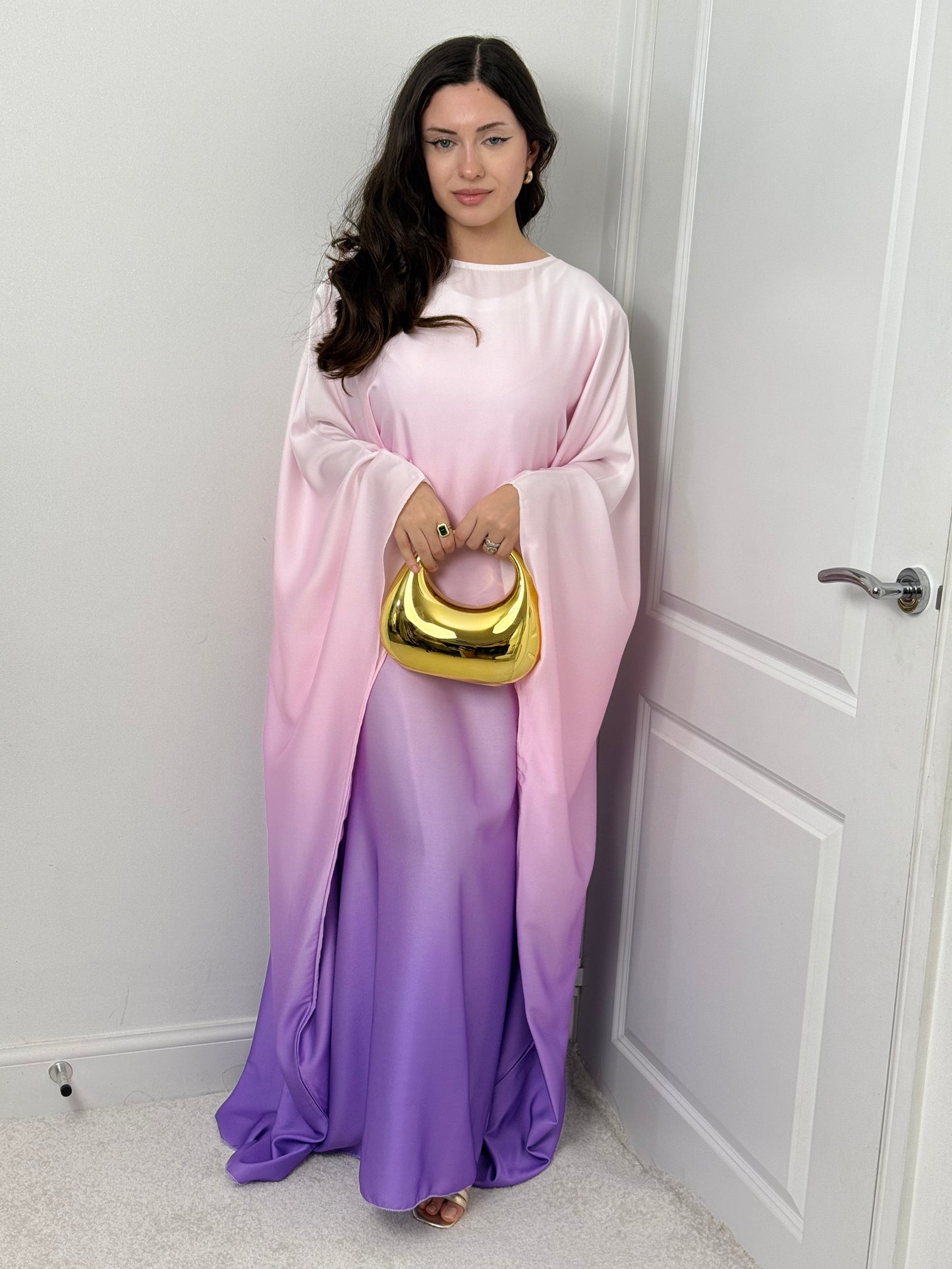 Purple Khaleeji Kaftan