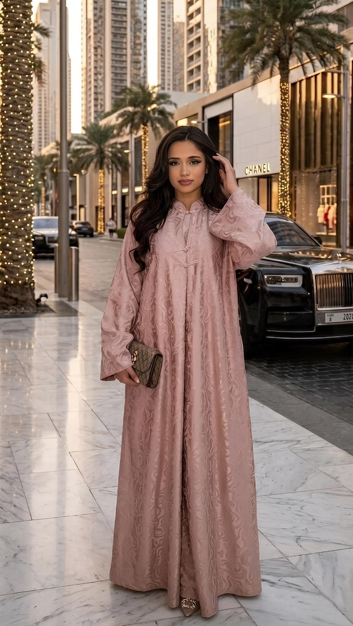 MH Silk Satin Dress, One Size UK 10-20, Dress Length 54 inches, chest size 25 inches Casual Womenswear Summer Maxi Long Sleeve