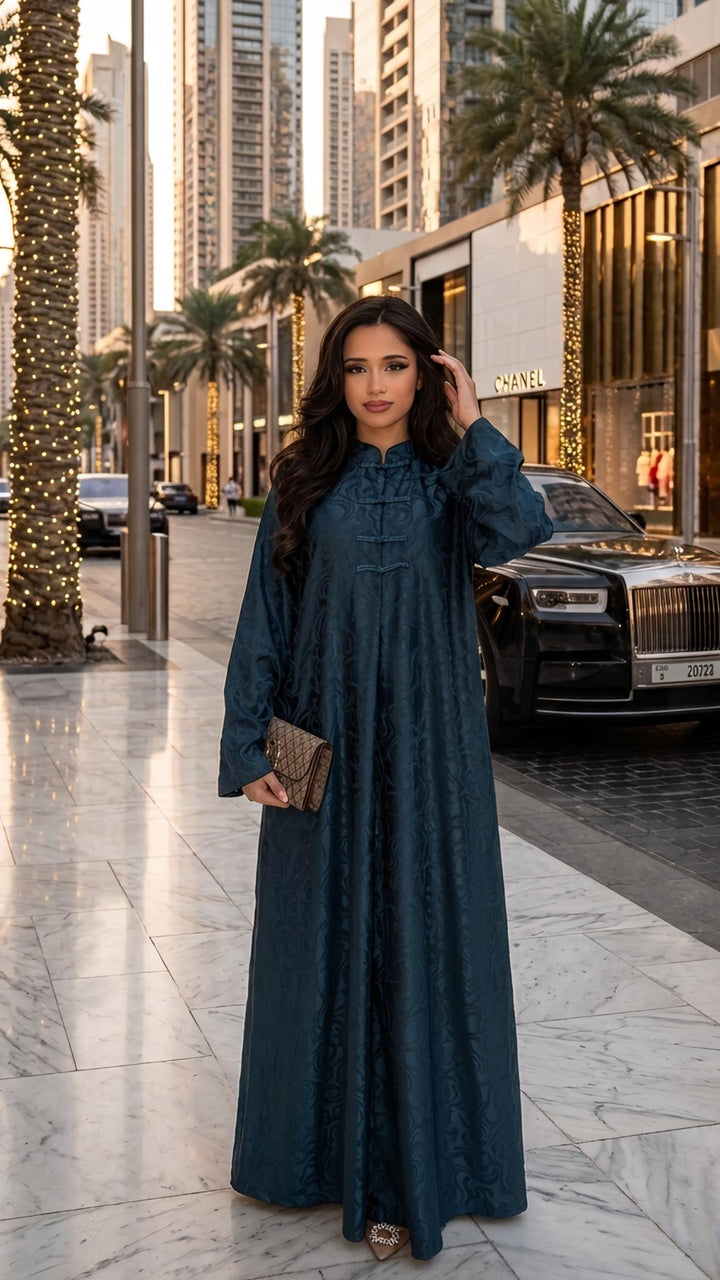 MH Silk Satin Dress, One Size UK 10-20, Dress Length 54 inches, chest size 25 inches Casual Womenswear Summer Maxi Long Sleeve