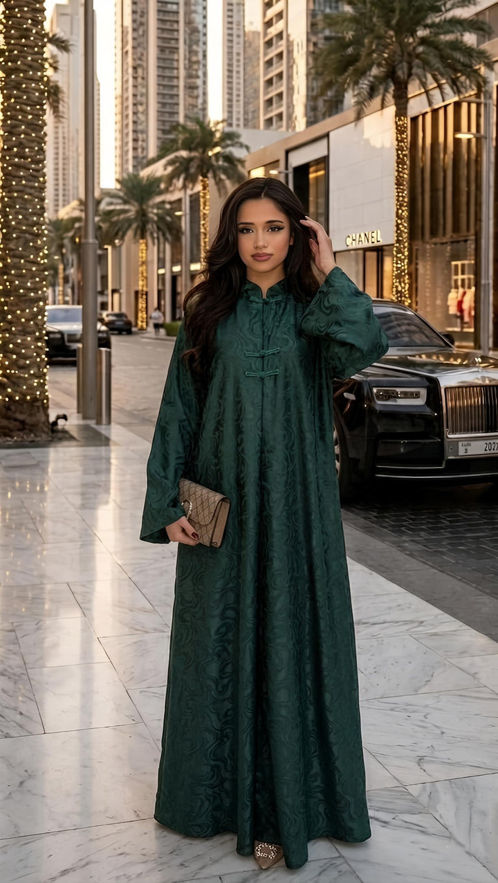 MH Silk Satin Dress, One Size UK 10-20, Dress Length 54 inches, chest size 25 inches Casual Womenswear Summer Maxi Long Sleeve