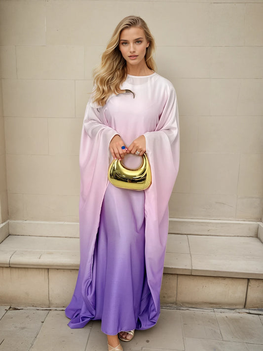 Purple Khaleeji Kaftan