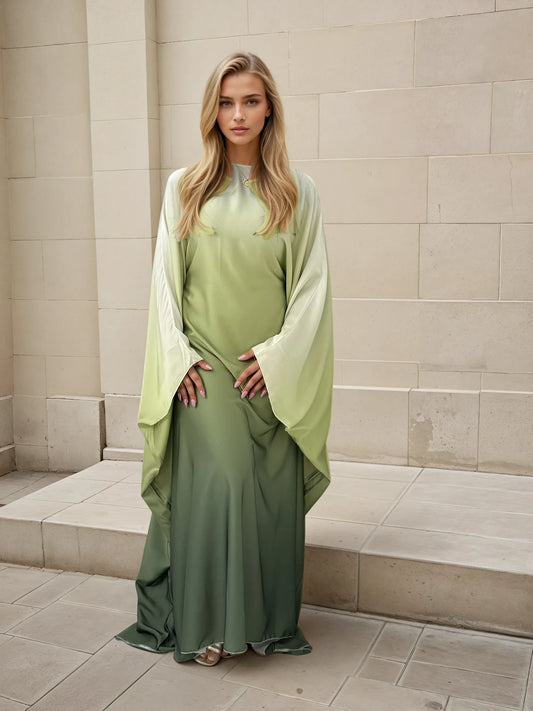 Olive Khaleeji Kaftan