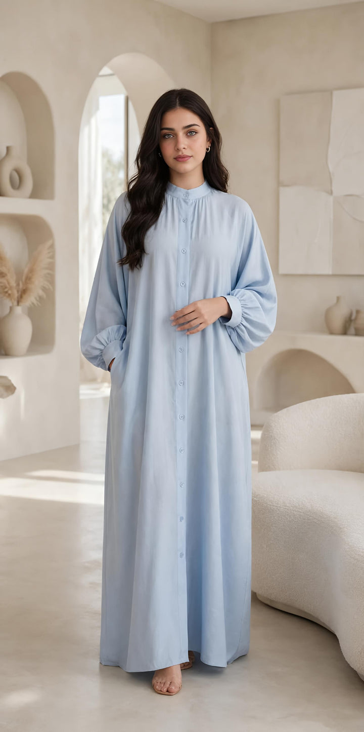 MH Viscose Dress with Pockets, One Size UK 10-20, Dress Length 52 inches, Chest size 29,