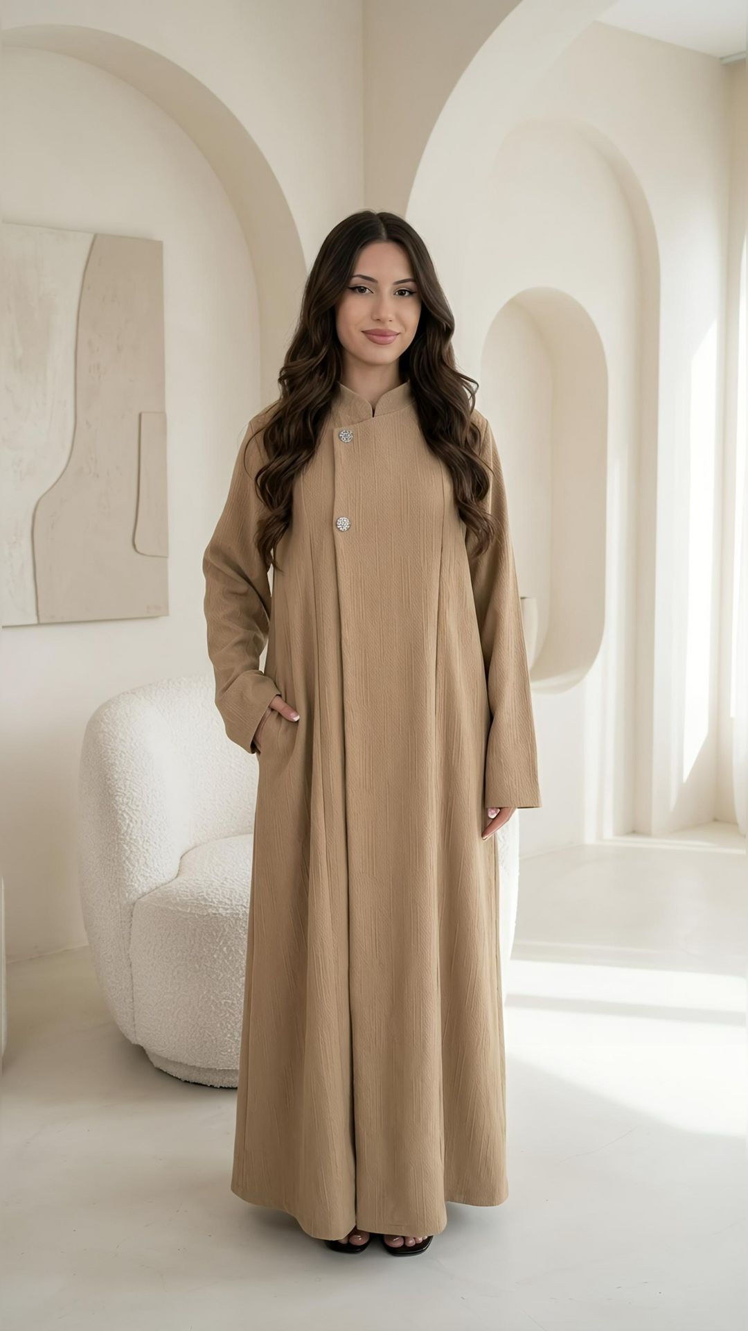 MH Jackets with Pockets, Corduroy Feels, One Size UK 8-16/18,  Length 50 inches, chest size 22 inches,  Casual Womenswear Tops Outerwear Long Sleeve