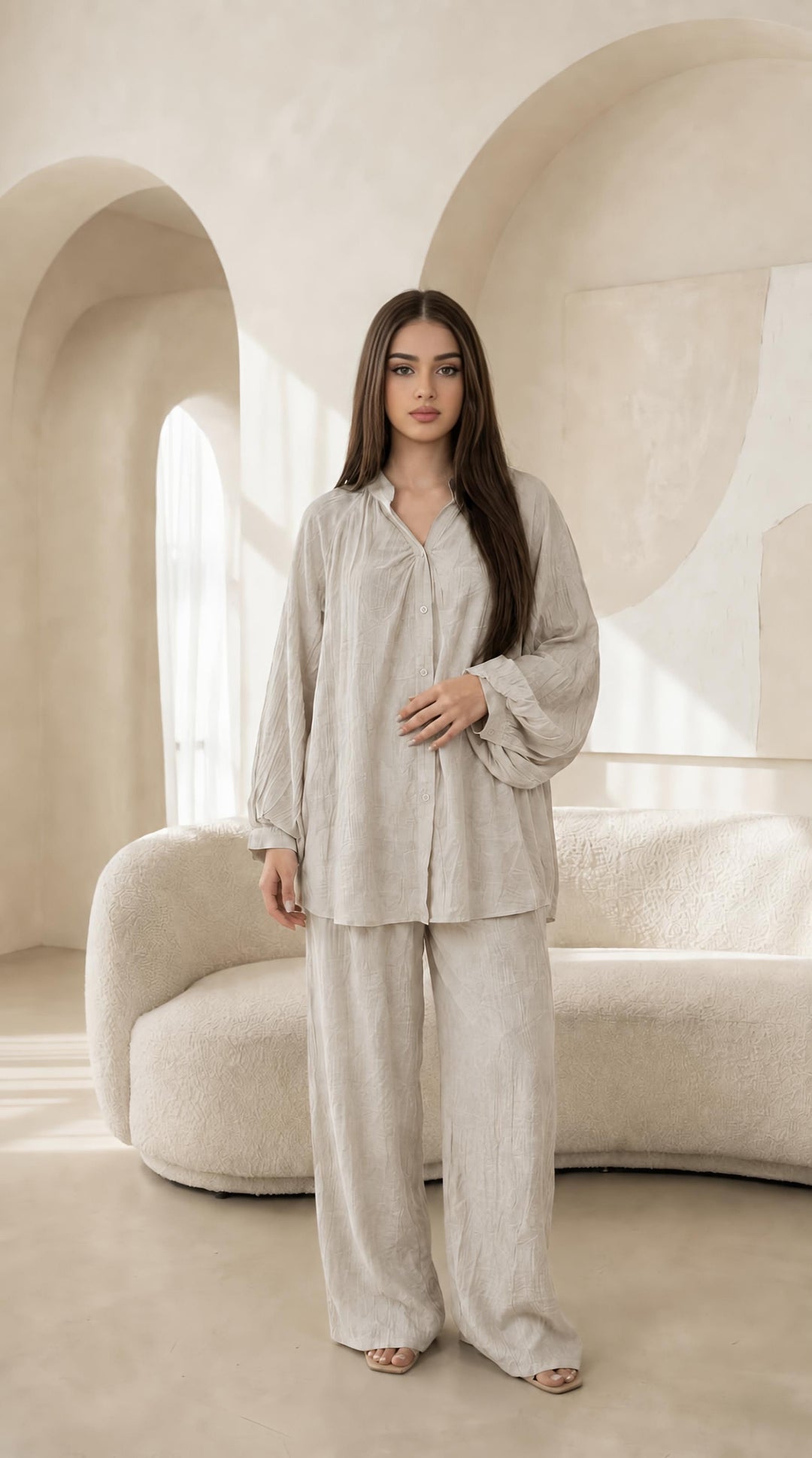 MH Viscose Printed Co-ord Set, One Size UK 8-16, Shirt length 31 inches, chest size 31 inches, trouser length 41 inches, waist 22 inches,
