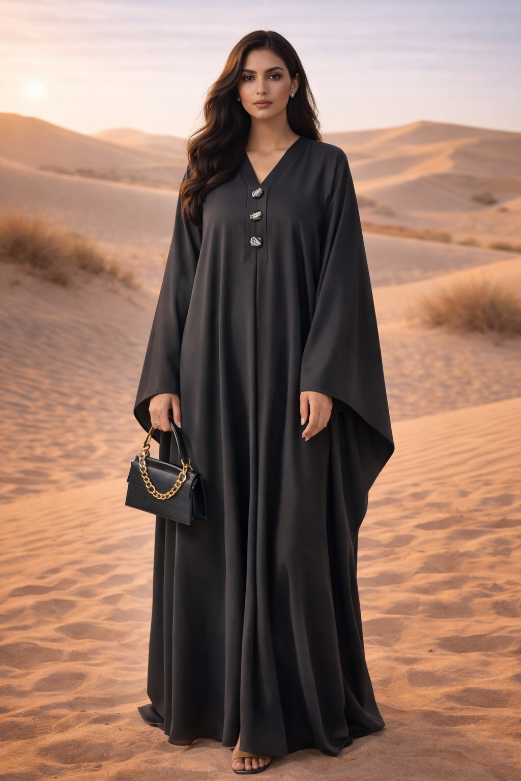 MH Premium Abaya Kimono Sleeves 54 inches long