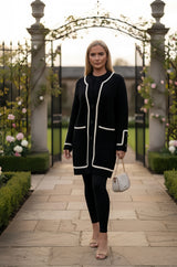 Mist House Olivia Coat/ Blazer Jackets Premium quality Embroidered and Button detail