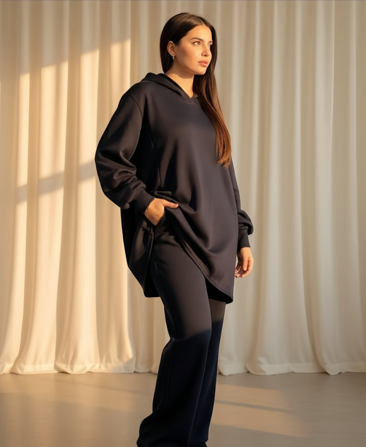 Mist House Sophie Set Relaxed Cozy & Comfy Coord with Pockets One Size UK 8-18/20