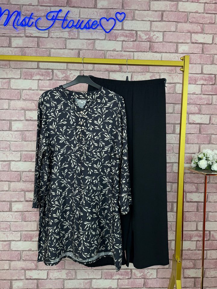 SARA Mist House Two piece Co-ord Set One Size Fits UK 8-18/20