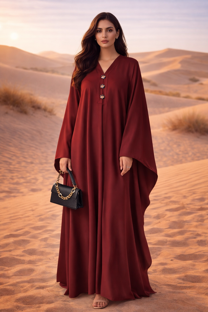 MH Premium Abaya Kimono Sleeves 54 inches long