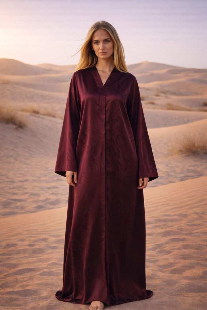 MH Premium Silk Satin Abaya 54 Inches - Soft Luxurious Fabric in Multiple Colors for Elegance