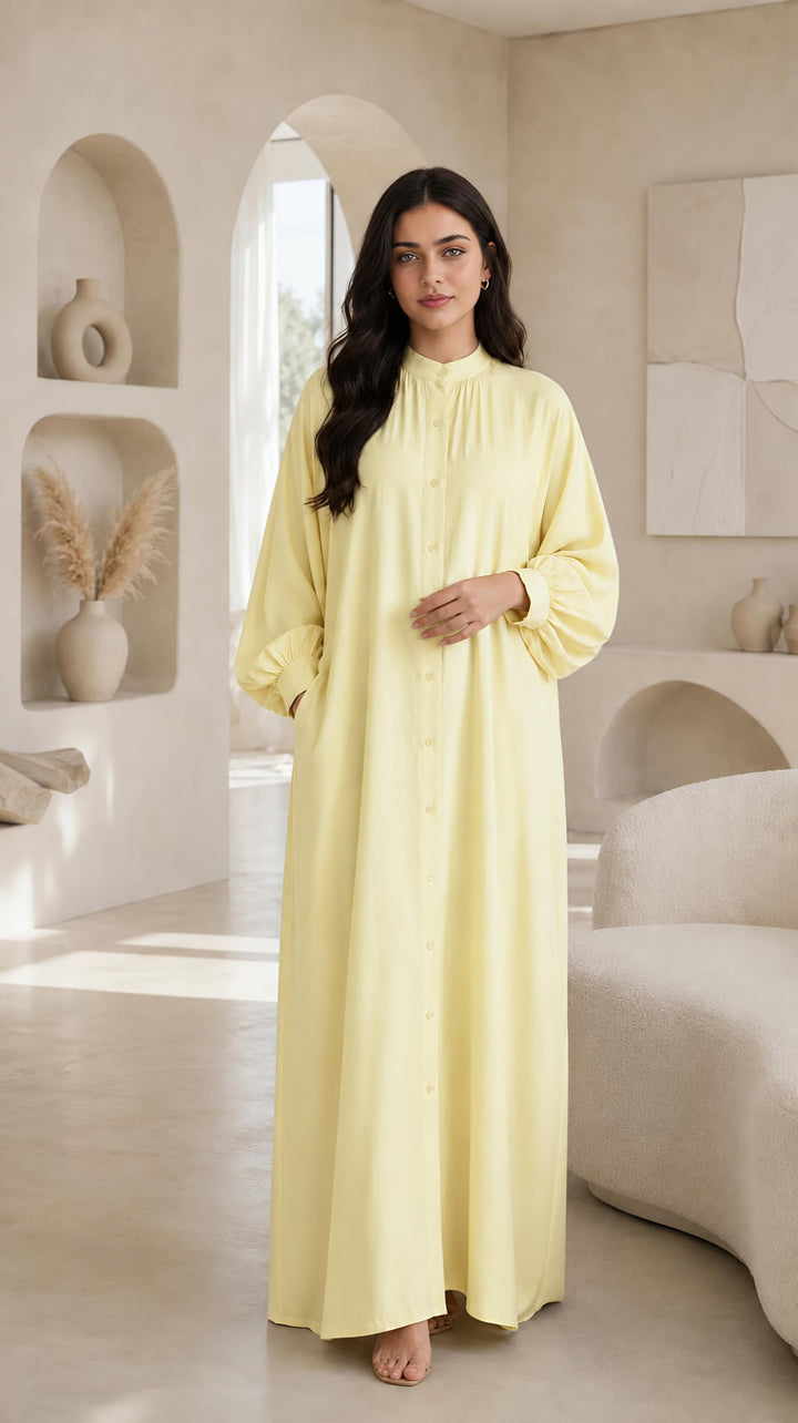 MH Viscose Dress with Pockets, One Size UK 10-20, Dress Length 52 inches, Chest size 29,