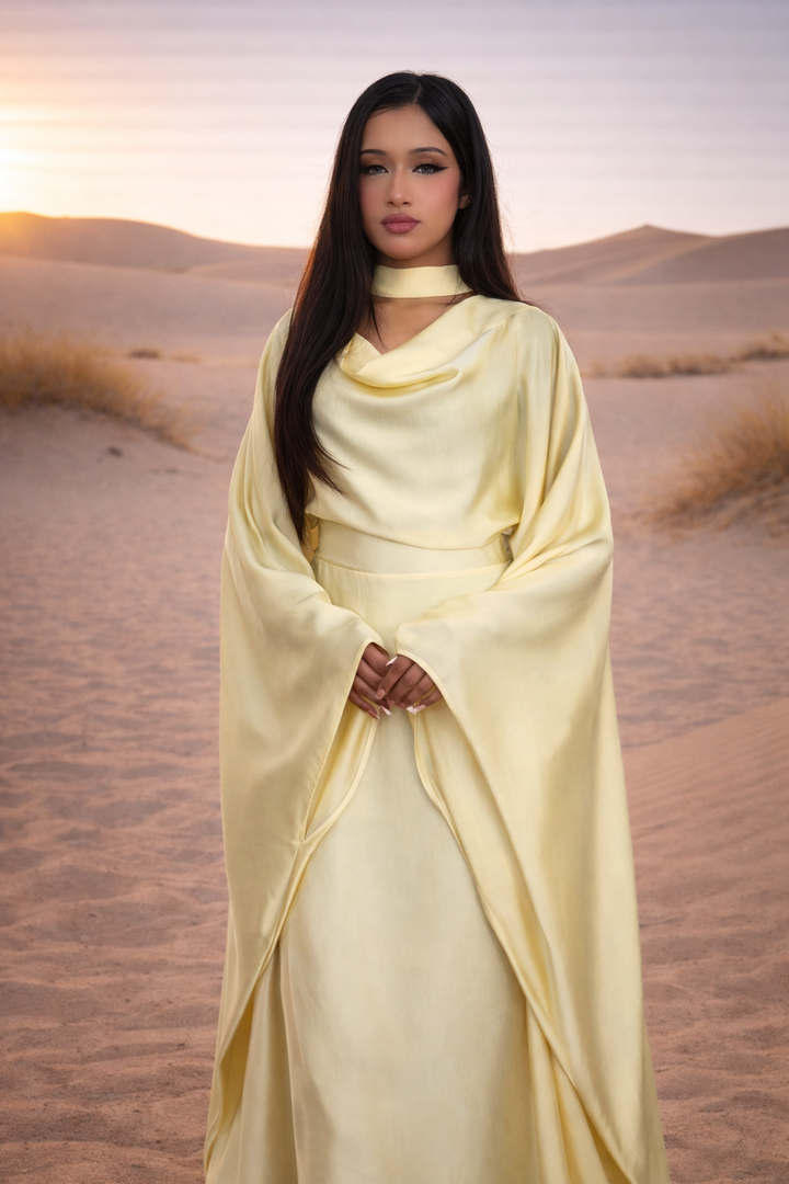 MH Dilara Silk Kaftaan, Adjustable Draw String, One Size UK 8-24, length 54 inches, bust size 52 inches, Casual Womenswear Dress Summer Maxi Basic