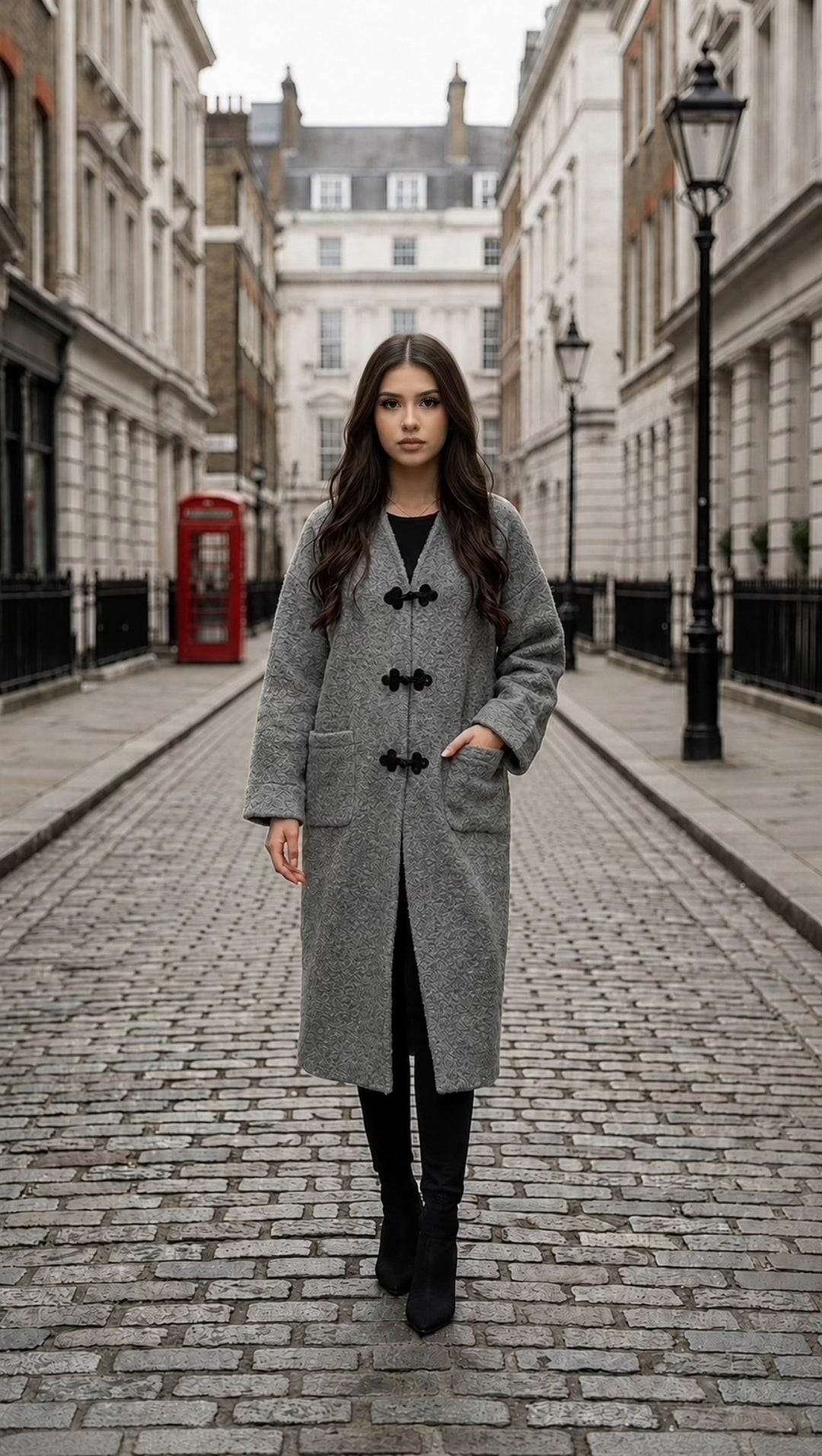 MH Teddy Cardigan with Pockets, One size UK 10-20, length 48 inches, chet size 26 inches,  Womenswear Tops Long Sleeve