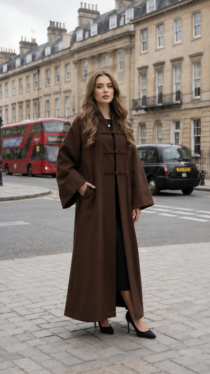 MH Plus Size Coat with Pockets, One Size UK 12-24, Length 55 inches, chest size 30 inches,  Jacket Trench Womenswear Tops Outerwear