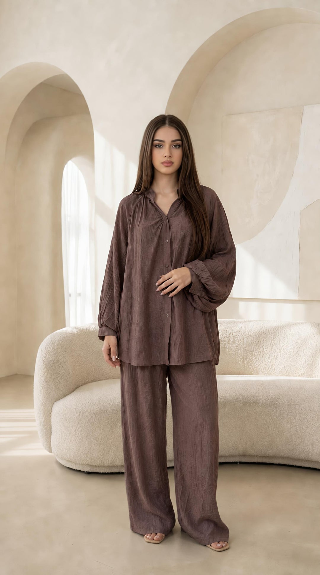 MH Viscose Printed Co-ord Set, One Size UK 8-16, Shirt length 31 inches, chest size 31 inches, trouser length 41 inches, waist 22 inches,