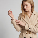 MH Lining Trench Coat with Pockets & Belt