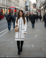 Mist House Olivia Coat/ Blazer Jackets Premium quality Embroidered and Button detail