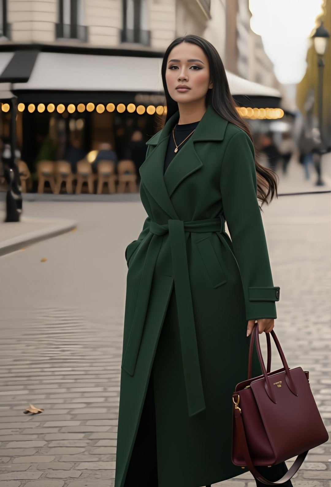 Mist House Premium Trench Coat-Double Lined With Pockets & Button on Sleeves One Size UK 6-16, 41 inches long Womenswear Outerwear Basic