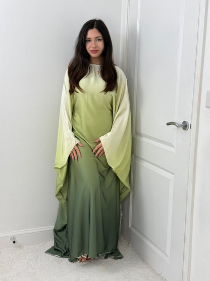 Olive Khaleeji Kaftan