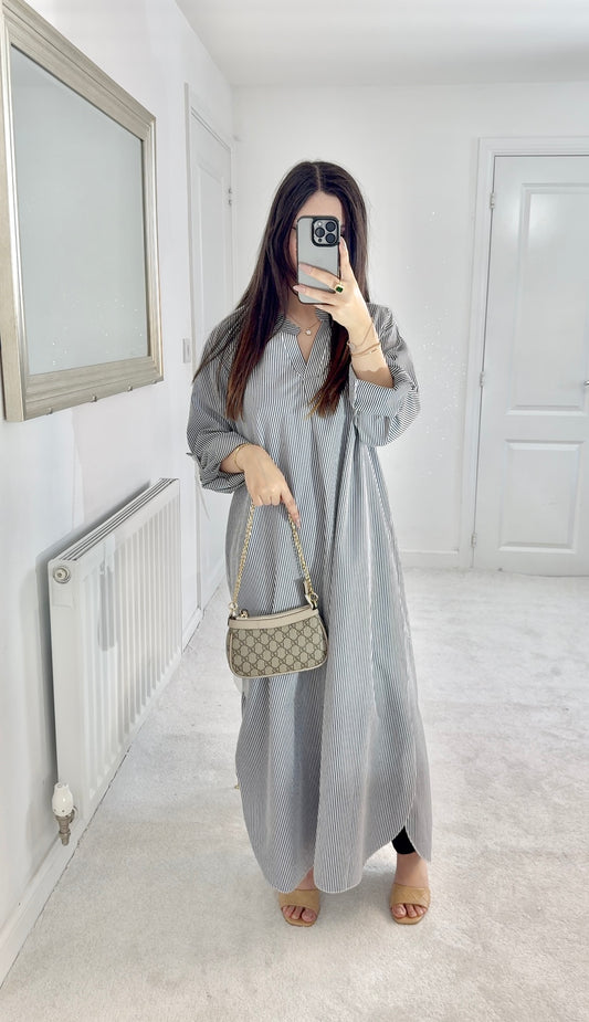 Dark Grey Longline