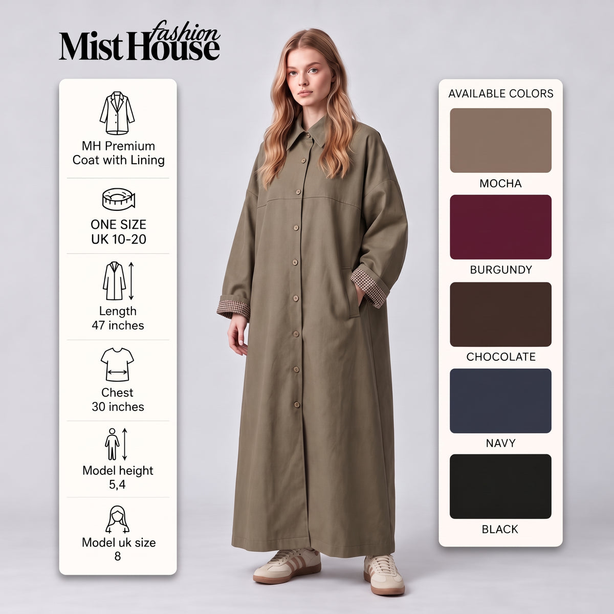 MH Premium Coat with Lining