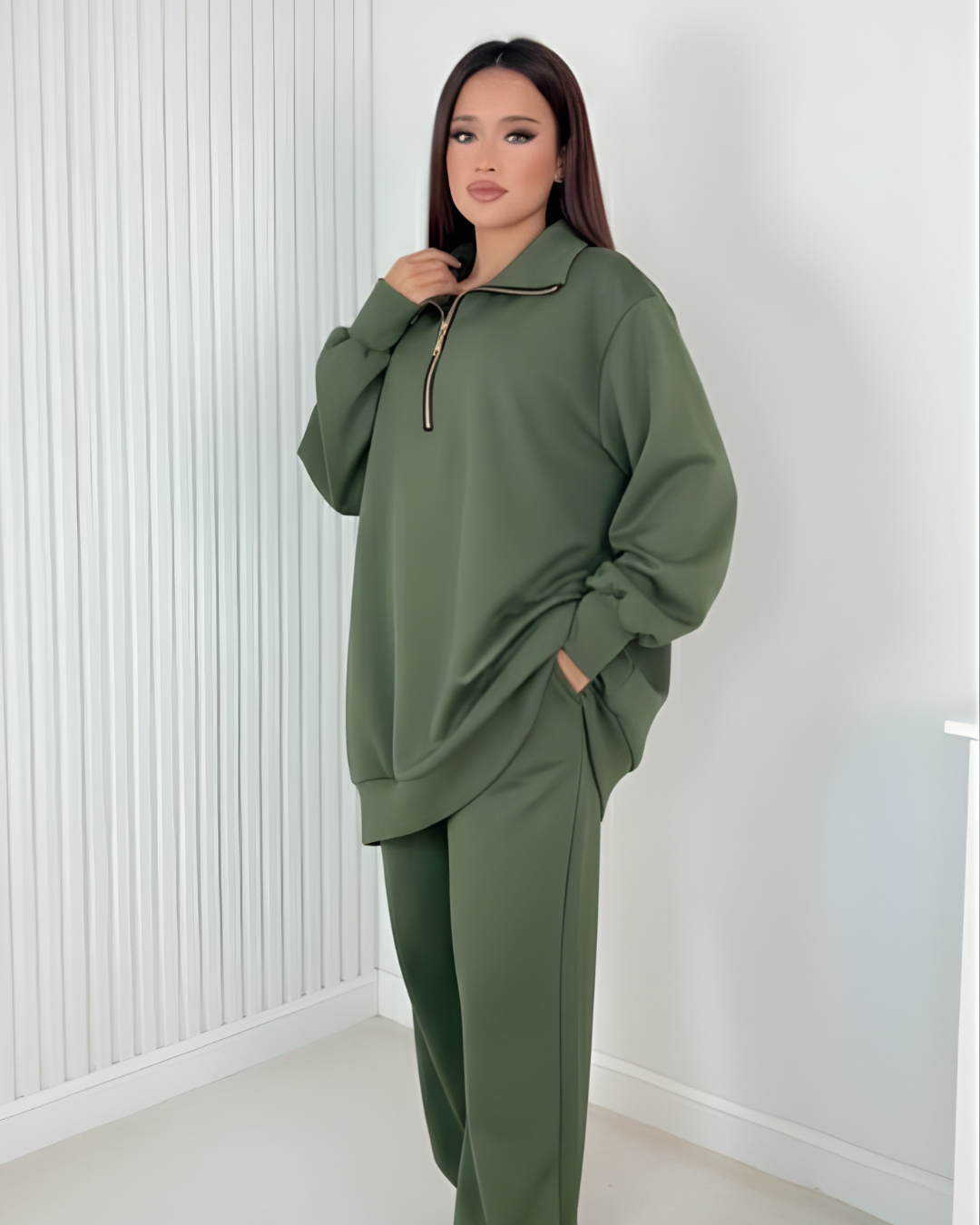 Ariya Co ord Set One Size UK 8-18/20 plus size comfy cosy loungewear tracksuit
