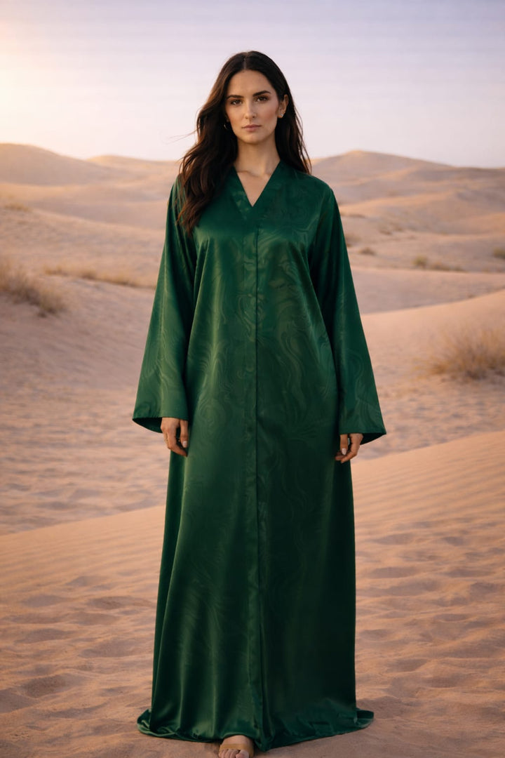 MH Premium Silk Satin Abaya 54 Inches - Soft Luxurious Fabric in Multiple Colors for Elegance