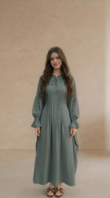 MH Batwing Dress with Inner Drawstring
