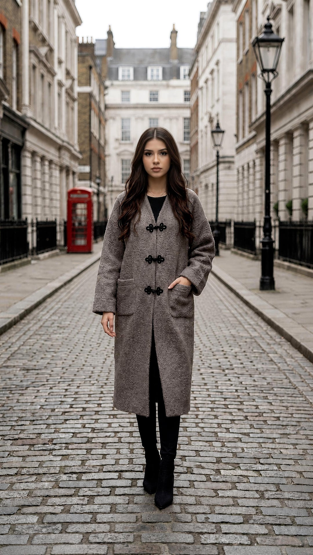 MH Teddy Cardigan with Pockets, One size UK 10-20, length 48 inches, chet size 26 inches,  Womenswear Tops Long Sleeve