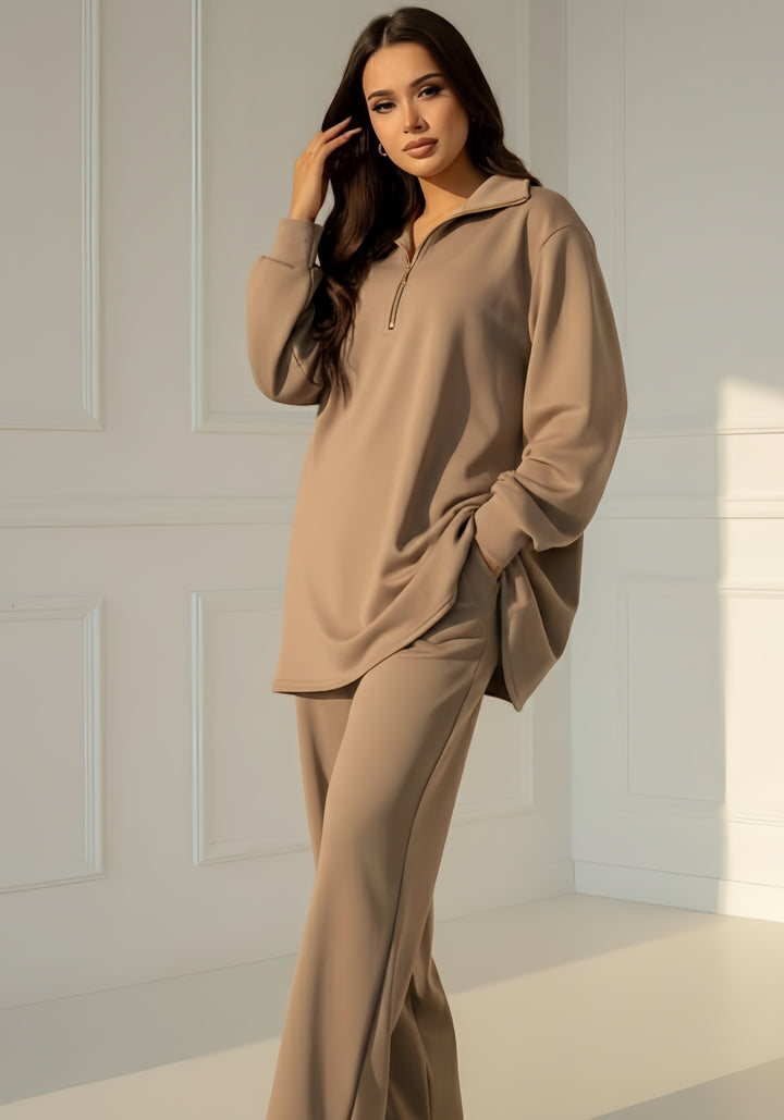 Ariya Co ord Set One Size UK 8-18/20 plus size comfy cosy loungewear tracksuit