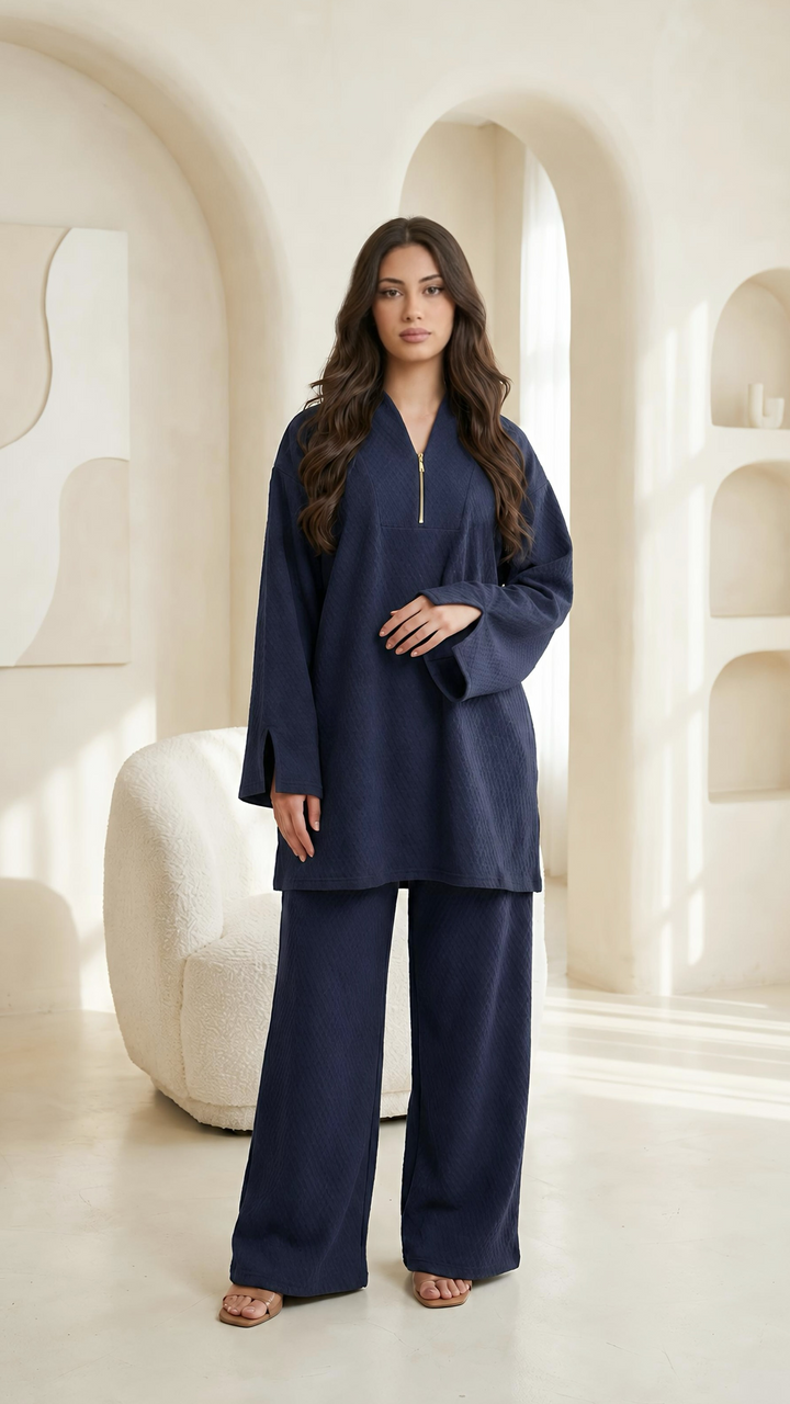 MH Premium Corduroy Co-ord Set, One Size UK 10-18/20, SHirt length 32 inches, chest size 25 inches, trouser length 40, waist 25 inches,  Casual Womenswear Basic Long Sleeve