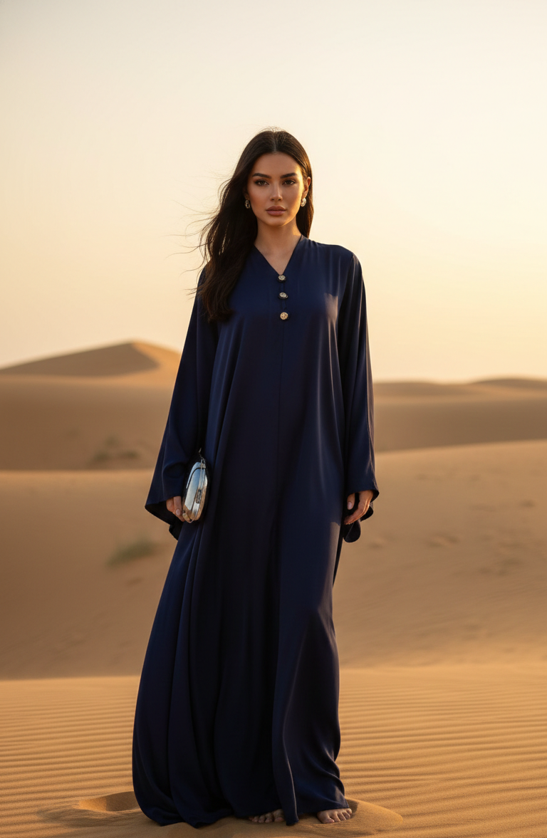 MH Premium Abaya Kimono Sleeves 54 inches long