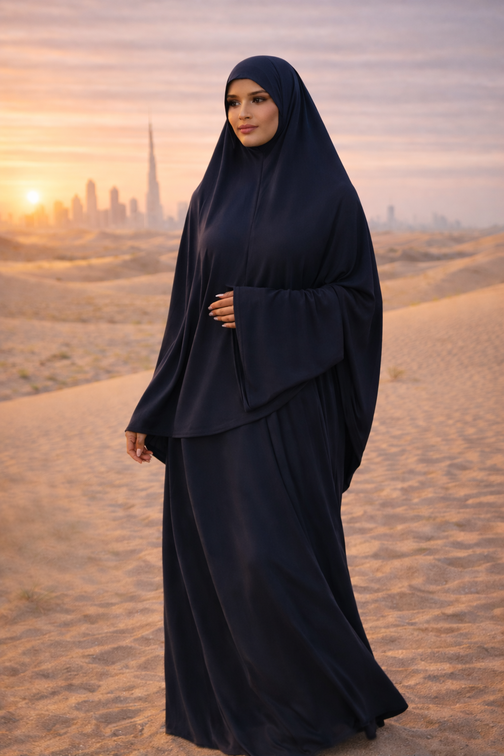 MH Premium Abaya with Scarf, One Size UK 8-16, length 54 inches , bust size 23 inches, RAYON MATERIAL