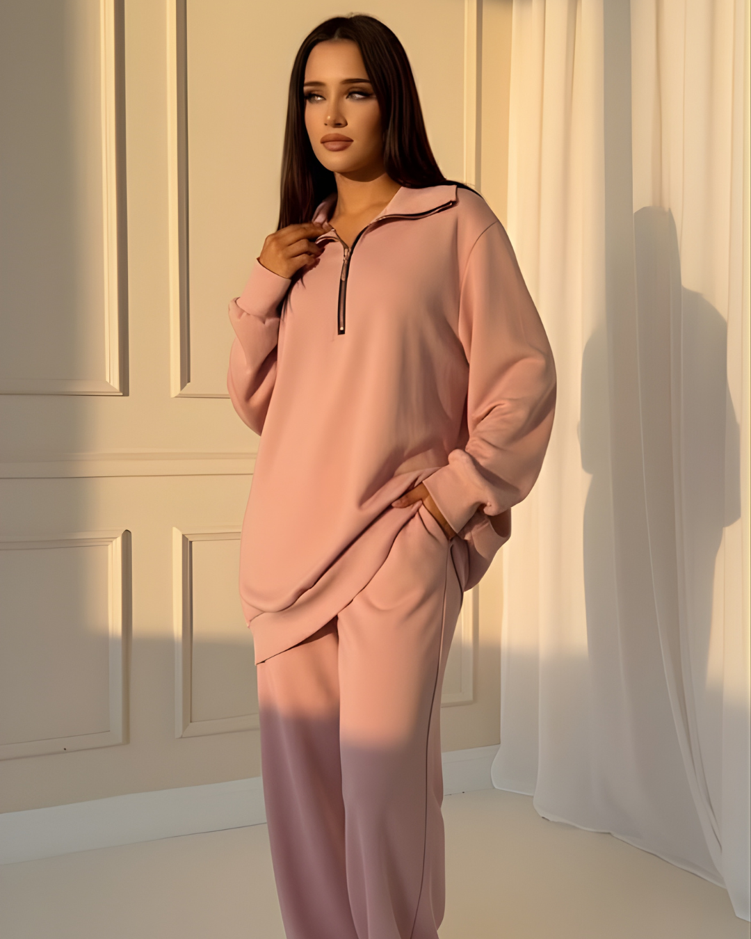 Ariya Co ord Set One Size UK 8-18/20 plus size comfy cosy loungewear tracksuit