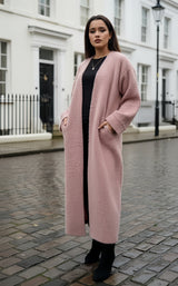 Fluffy Teddy Coatigan Jackets Outerwear Long Sleeve Tops