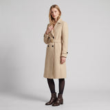 MH Lining Trench Coat with Pockets & Belt