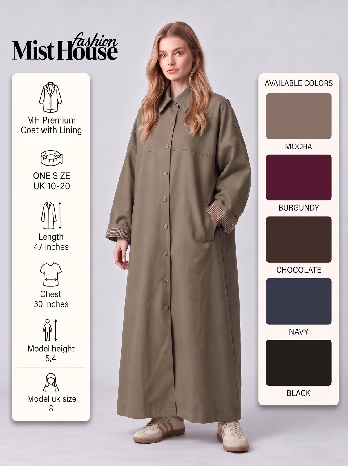 MH Premium Coat with Lining