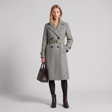 MH Lining Trench Coat with Pockets & Belt