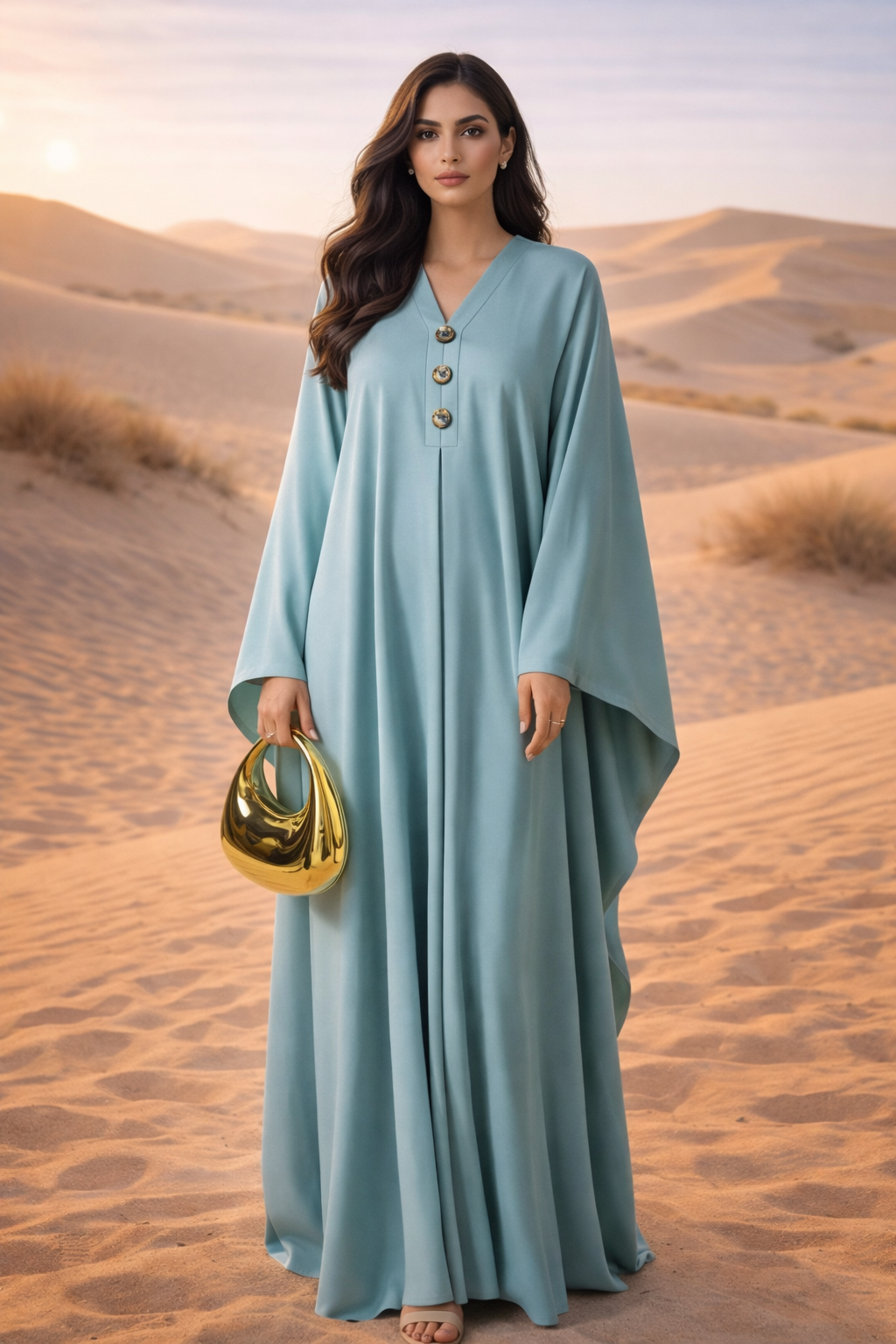 MH Premium Abaya Kimono Sleeves 54 inches long