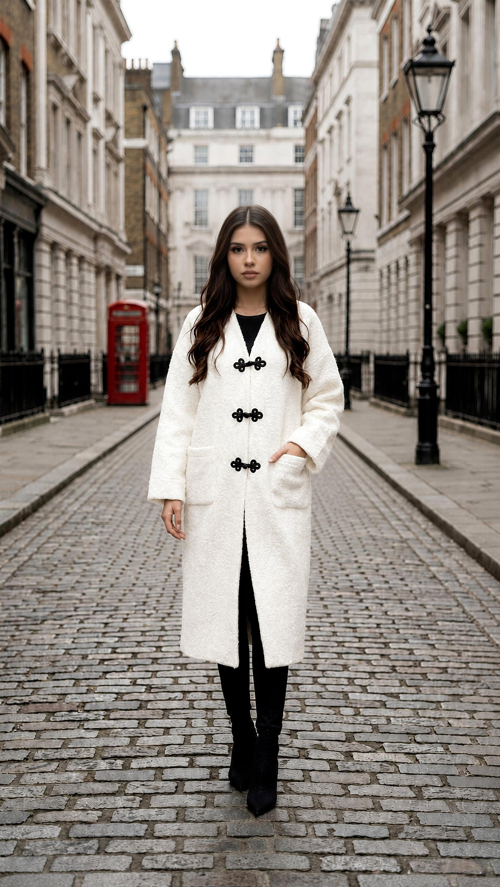 MH Teddy Cardigan with Pockets, One size UK 10-20, length 48 inches, chet size 26 inches,  Womenswear Tops Long Sleeve