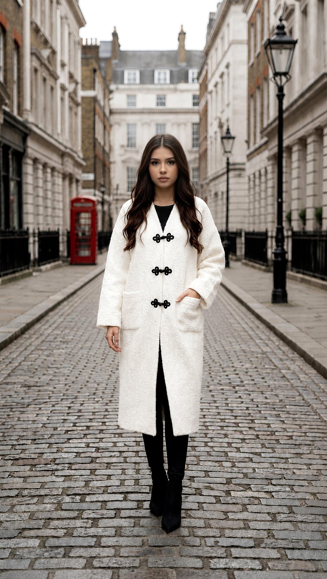 MH Teddy Cardigan with Pockets, One size UK 10-20, length 48 inches, chet size 26 inches,  Womenswear Tops Long Sleeve