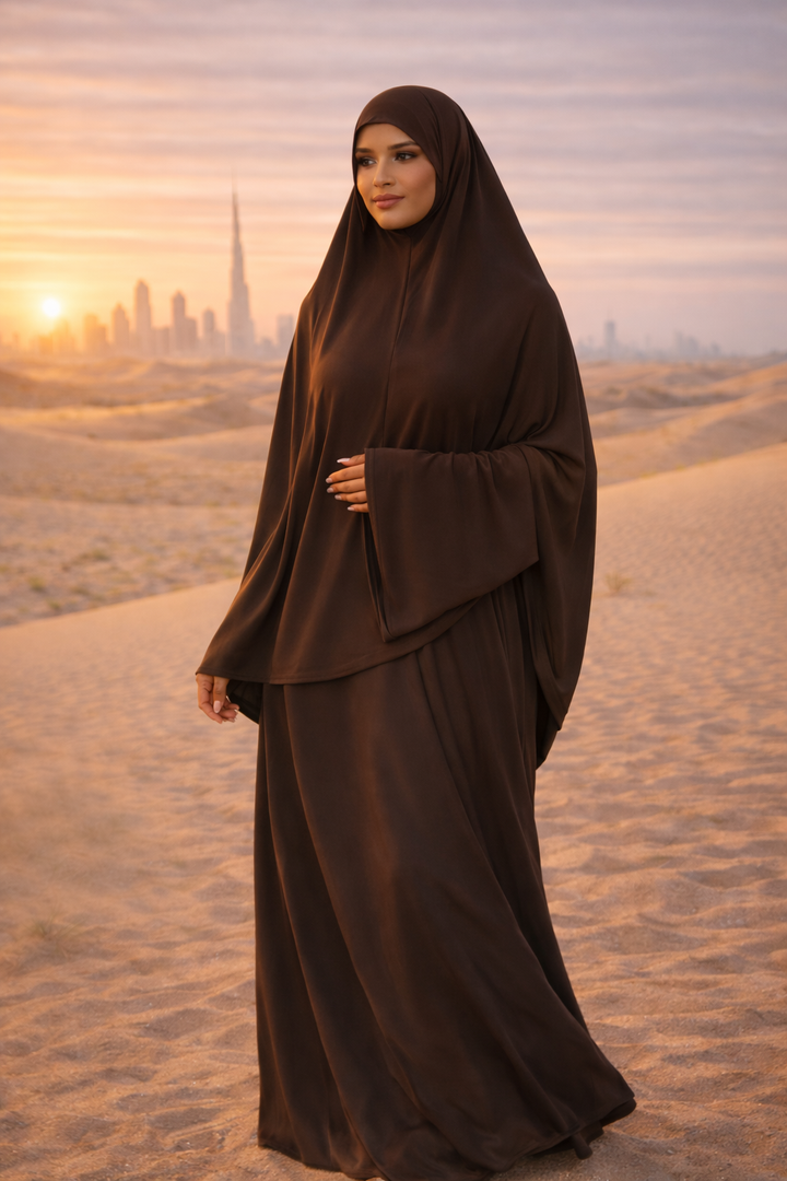 MH Premium Abaya with Scarf, One Size UK 8-16, length 54 inches , bust size 23 inches, RAYON MATERIAL