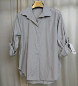 MH Stripped Collar Shirt