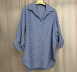 MH Stripped Collar Shirt